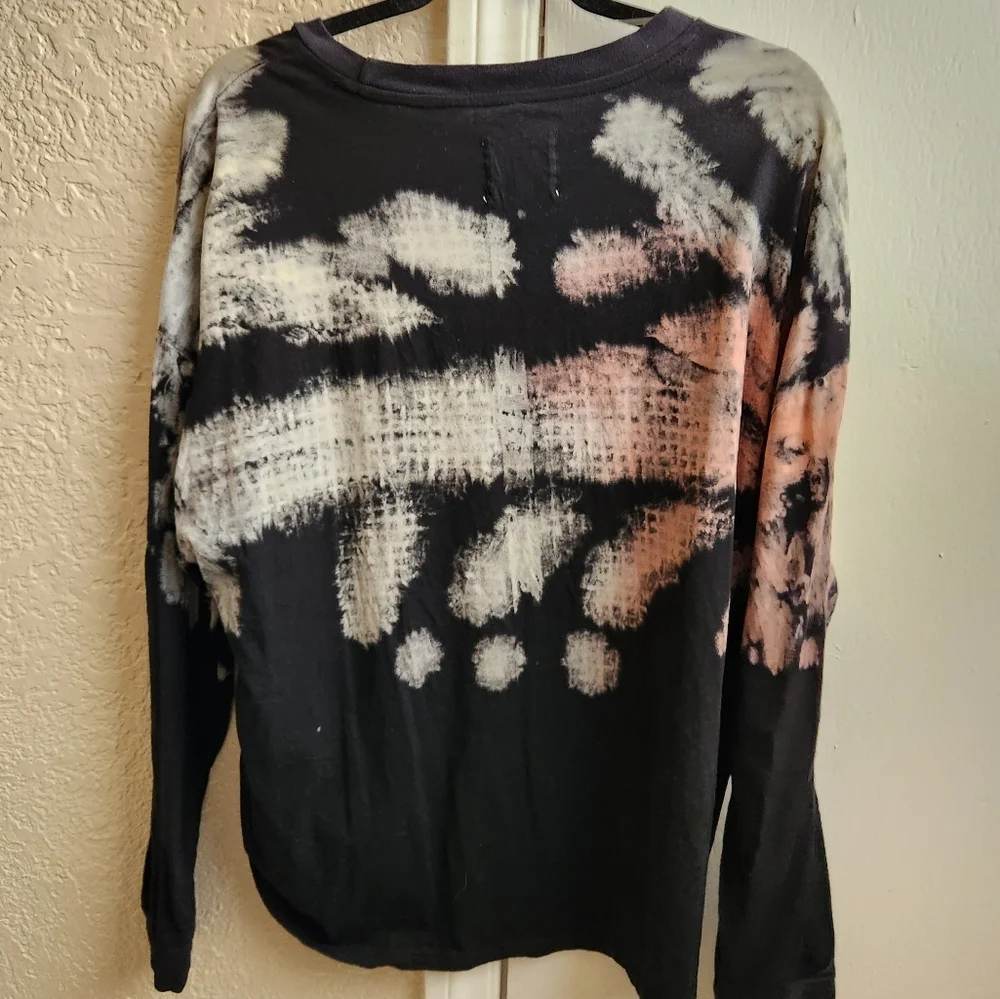 Grand Beach Club- Tie Dye Long Sleeve Tee - Picture 3 of 7